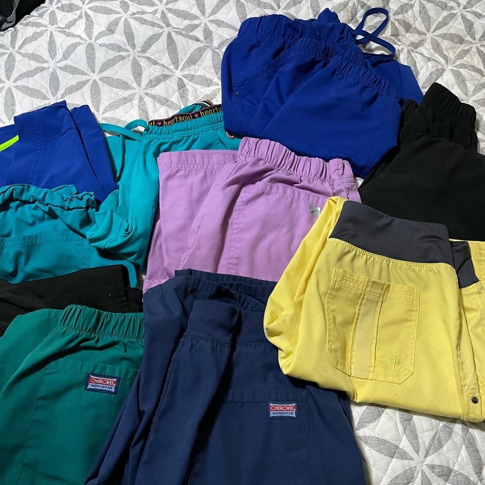 Sizes XS to XL Brands are HeartSoul Healing Hands Cherokee Infinity Butter-Soft - Picture 5 of 13